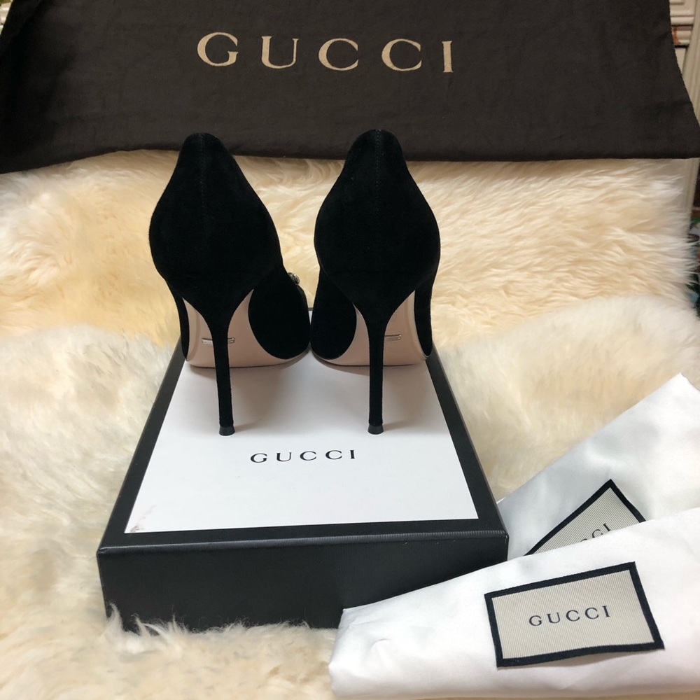 *SOLD* Gucci Dionysus Suede Pump - Picture 6 of 11